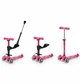 Самокат Micro Mini 3 в 1 Deluxe Plus LED Pink foto