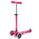Самокат Micro Mini 3 в 1 Deluxe Plus LED Pink foto