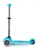 Trotineta Micro Mini Deluxe Glow LED Plus Artic Blue foto