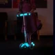 Trotineta Micro Mini Deluxe Glow LED Plus Glacier Aqua foto
