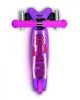 Trotineta Micro Mini Deluxe Glow LED Frosty Pink foto