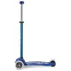 Trotineta Micro Maxi Deluxe LED Blue White foto