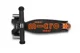 Trotineta Micro Maxi Deluxe LED Black Orange