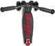 Trotineta Micro Maxi Deluxe Pro LED Black Red foto