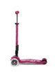 Trotineta pliabila Micro Maxi Deluxe Foldable LED Berry Red foto