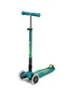 Trotineta pliabila Micro Maxi Deluxe Foldable LED Petrol Green