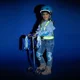 Set de protectii pentru genunchi si coate Micro reflective Blue S foto