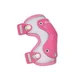 Set de protectii pentru genunchi si coate Micro reflective Pink M foto