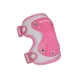 Set de protectii pentru genunchi si coate Micro reflective Pink M foto