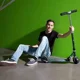 Trotineta Micro Rocket Green foto