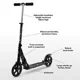 Trotineta Micro Suspension Black foto