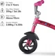 Bicicleta fara pedale Micro G-Bike Chopper Deluxe Pink foto