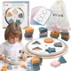 Joc de sortare din lemn Viga Toys Figuri foto