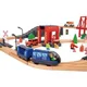 Cale ferata din lemn Tooky Toy Tren de salvare foto