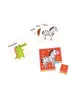 Cub puzzle din lemn Tooky Toy Animale foto