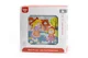 Cuburi-puzzle din lemn Tooky Toy "Scufita Rosie"