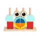 Cuburi-puzzle din lemn Tooky Toy Crab foto