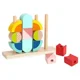 Cuburi-puzzle din lemn Tooky Toy Crab foto