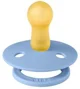 Set 2 suzete rotunde din latex BIBS Colour Sky Blue/Baby Blue (6-18 luni) foto