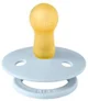 Set 2 suzete rotunde din latex BIBS Colour Sky Blue/Baby Blue (6-18 luni) foto