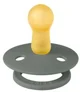 Set 2 suzete rotunde din latex BIBS Colour Vanilla/Pine (6-18 luni) foto