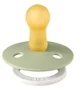 Set 2 suzete rotunde din latex BIBS Colour Glow Sage/Cloud (0-6 luni) foto