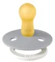 Set 2 suzete rotunde din latex BIBS Colour Glow Sage/Cloud (0-6 luni) foto