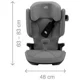 Scaun auto Britax-Romer Kidfix i-Size Isofix Jade foto