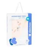 Prosop cu gluga terry KikkaBoo Rabbits in Love, 90x90 cm foto