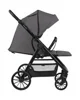 Carucior de plimbare KikkaBoo Jess Dark Grey foto