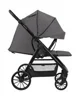 Carucior de plimbare KikkaBoo Jess Dark Grey foto