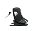 Scaun auto rotativ cu isofix KikkaBoo i-Drive Black, 40-150 cm foto