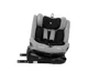 Scaun auto rotativ cu isofix KikkaBoo i-Moove Light Grey, 40-150 cm foto
