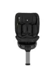 Scaun auto rotativ cu isofix KikkaBoo i-Rove Black, 40-150 cm