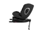 Scaun auto rotativ cu isofix KikkaBoo i-Rove Black, 40-150 cm