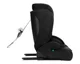 Scaun auto cu isofix KikkaBoo i-Cross Black, 76-150 cm foto