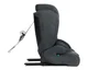 Scaun auto cu isofix KikkaBoo i-Cross Dark Grey, 76-150 cm foto