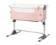 Patut co-sleeper KikkaBoo Bonne Nuit Pink Melange foto