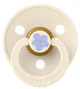 Set 2 suzete rotunde din latex BIBS Studio Colour Jasmine - Ivory Mix (0-6 luni) foto