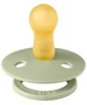 Set 2 suzete rotunde din latex BIBS Studio Colour Pin - Sage Mix (6-18 luni) foto