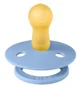 Set 2 suzete rotunde din latex BIBS Studio Colour Pin - Sky Blue Mix (0-6 luni) foto