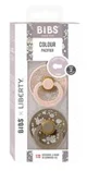 Set 2 suzete rotunde din latex BIBS LIBERTY Colour Capel - Blush Mix (6-18 luni) foto