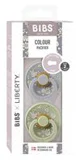 Set 2 suzete rotunde din latex BIBS LIBERTY Colour Capel - Sage Mix (6-18 luni) foto