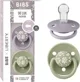 Set 2 suzete rotunde din silicon BIBS LIBERTY De Lux Capel - Sage Mix (0-36 luni) foto