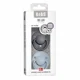 Set 2 suzete rotunde din silicon BIBS De lux Iron/Baby Blue (0-36 luni) foto