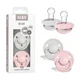 Set 2 suzete rotunde din silicon BIBS De lux Haze/Blossom (0-36 luni) foto