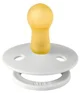 Set 2 suzete rotunde din latex BIBS Colour Haze/Blossom (0-6 luni) foto