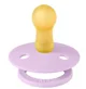 Set 2 suzete rotunde din latex BIBS Colour Violet Sky/Mauve (0-6 luni) foto