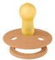 Set 2 suzete rotunde din latex BIBS Colour Violet Sky/Pumpkin (0-6 luni) foto