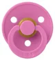 Set 2 suzete rotunde din latex BIBS Colour Bubblegum/Peri (0-6 luni) foto
